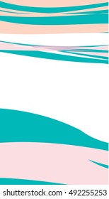 Abstract painting template background vector illustration .