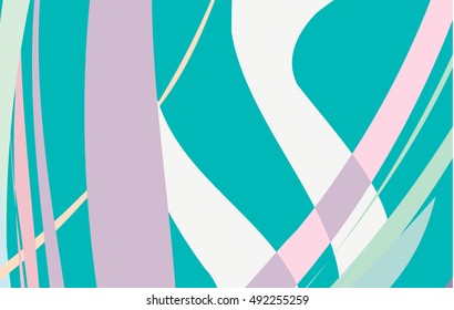 Abstract painting template background vector illustration .