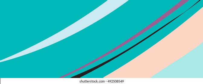 Abstract painting template background vector illustration .