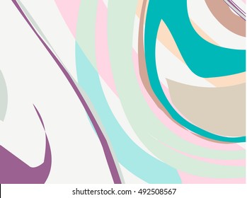 Abstract painting template background vector illustration .