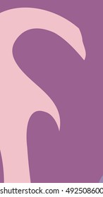 Abstract painting template background vector illustration .