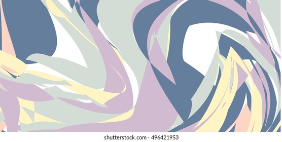 Abstract painting template background vector illustration 