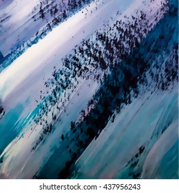Abstract painting template. Handmade texture .Oil painting. Vector illustration.