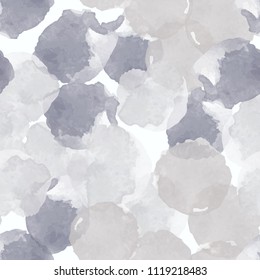 Abstract painting universal freehand watercolor seamless pattern. Graphic design for background, card, banner, poster, cover, invitation, placard, header or brochure. Hand drawn vector texture