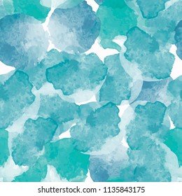 Abstract painting universal freehand watercolor seamless pattern. Graphic design for background, card, banner, poster, cover, invitation, placard, header or brochure. Hand drawn vector texture