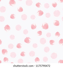 Abstract painting universal freehand watercolor seamless pattern. Graphic design for background, card, banner, poster, cover, invitation, placard, header or brochure. Hand drawn vector texture