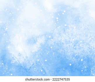 Abstract painting using watercolors. Design for your date, postcard, banner, logo.