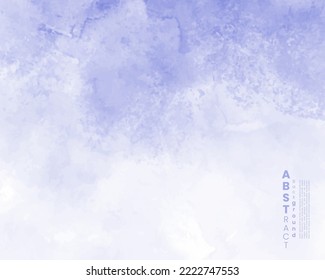Abstract painting using watercolors. Design for your date, postcard, banner, logo.