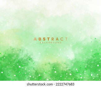 Abstract painting using watercolors. Design for your date, postcard, banner, logo.