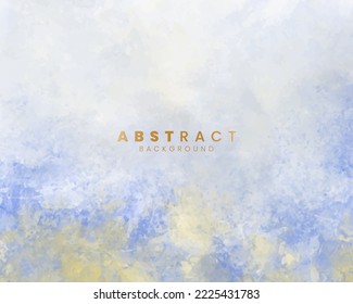 Abstract painting using watercolors. Design for your date, postcard, banner, logo.