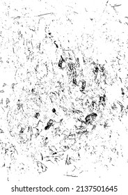 Abstract painting vector texture isolated on a white background. 