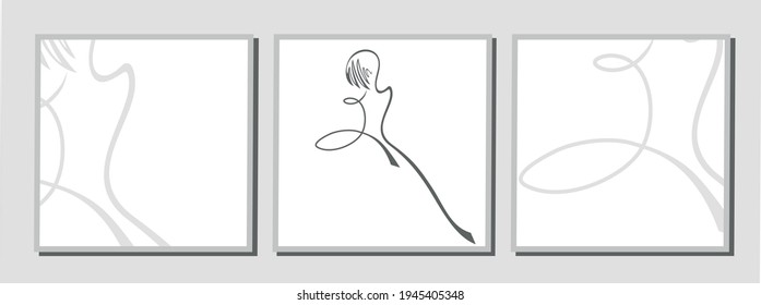 abstract paintings in a minimalist style