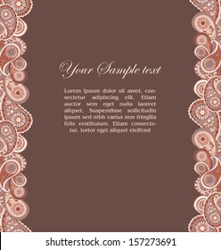 abstract paisley background