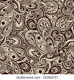 Abstract paisley pattern