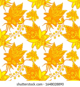 Abstraktes Pisley nahtloses Muster im schönen Stil. Abstrakte Vektorillustration indianischer Batik-Hintergrund. Textildruckdesign. Stofftexturdruck. Klassischer Zierpaisley für jeden Zweck