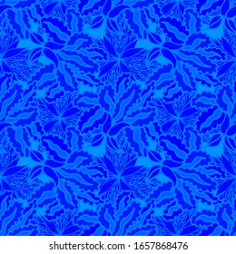 Patrón abstracto paisajístico transparente en estilo hermoso. Antecedentes de batik indian del vector abstracto. Diseño de impresión textil. Impresión de textura de tela. Paisley ornamental clásica para cualquier propósito
