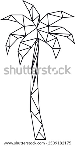 Similar – Image, Stock Photo thin tree trunk or branch with fine net in front of baltic sea, horizon and sky with clouds