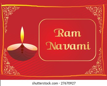 abstract panel line, lamp pattern for ram navami