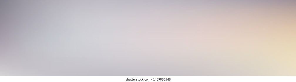 Abstract panorama gray fog. Horizontal vector blurred nature background for computer games and ui.