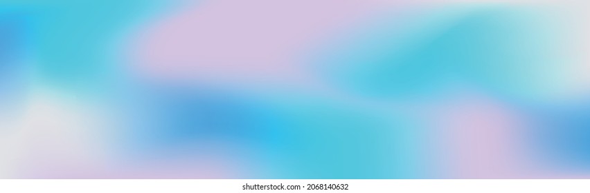 Abstract panoramic background dark blue gradient - Vector illustration