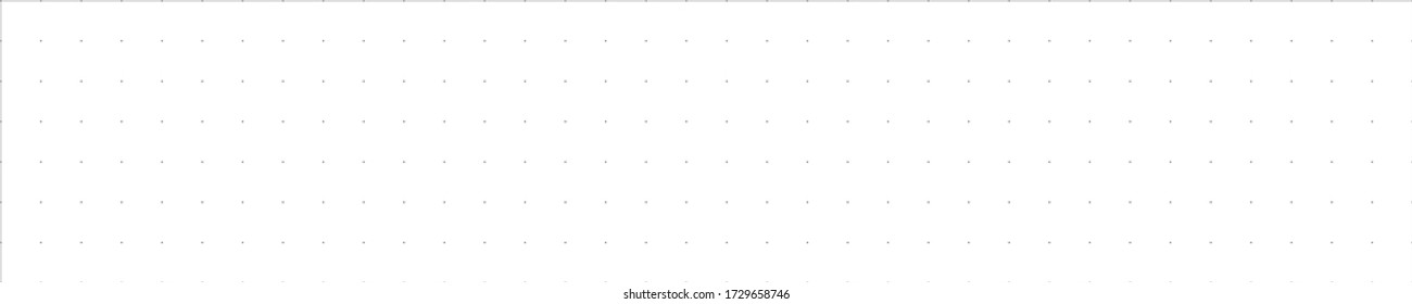 Abstract panoramic black dots background. Vector seamless illustration for print and web design. Panorama.