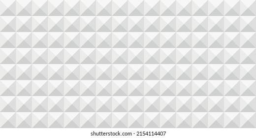 Abstract panoramic web background white and gray squares - Vector illustration