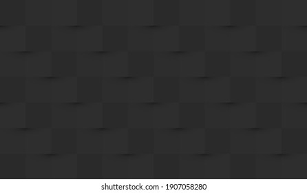 Fondo abstracto de papel con y sombras en colores negro y gris