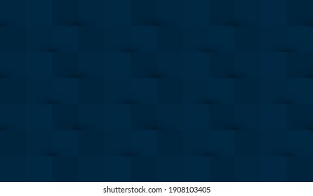 Abstract paper background with and shadows in blue colors