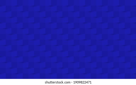 Abstract paper background with and shadows in blue colors