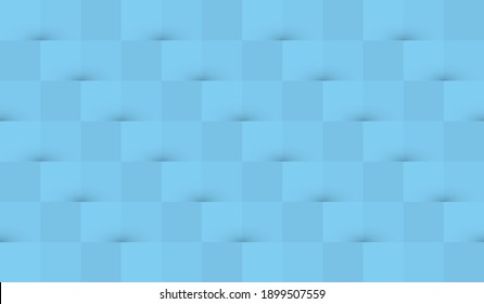 Fondo abstracto de papel con y sombras en colores azul claro