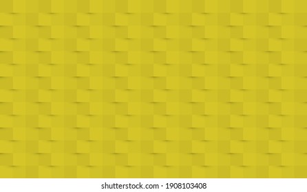 Abstract paper background with and shadows in yellow colors