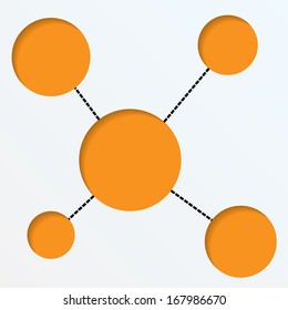 abstract paper background.schedule for posting information.background of the circles of different sizes.vector 