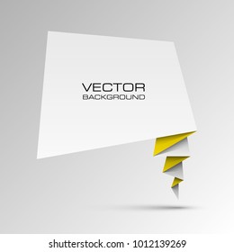 Abstract paper banner set. The flat form advertising text banner poster. The flat banner image. Advertising Design shape. Vector label ribbon tag. Straight arrow ribbon banner