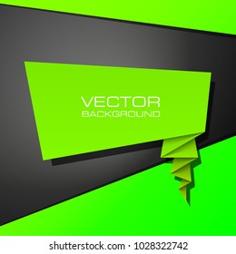 Abstract paper banner set. The flat form advertising text banner poster. The flat banner image. Advertising Design shape. Vector label ribbon tag. Straight arrow ribbon banner