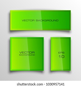 Abstract paper banner set. The flat form advertising text banner poster. The flat banner image. Advertising Design shape. Vector label ribbon tag. Straight arrow ribbon banner