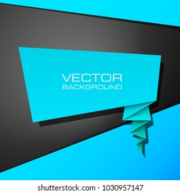 Abstract paper banner set. The flat form advertising text banner poster. The flat banner image. Advertising Design shape. Vector label ribbon tag. Straight arrow ribbon banner