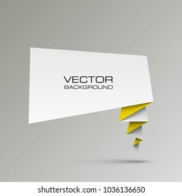 Abstract paper banner set. The flat form advertising text banner poster. The flat banner image. Advertising Design shape. Vector label ribbon tag. Straight arrow ribbon banner