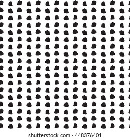 Abstract paper collage of retro 80's fashion style Memphis. Seamless repeat pattern vector. Good Design for poster, card, invitation, placard, brochure, flyer.