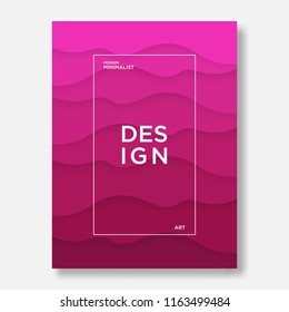 Abstract Paper Cut Background