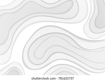abstract paper cut background 