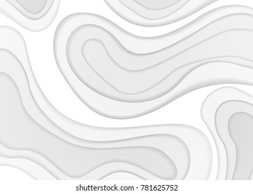 abstract paper cut background 