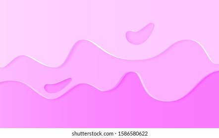 abstract paper cut background, with 3d style.