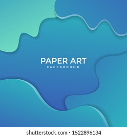 Abstract paper cut background. Colored layered vector 3d illustration. Vector design layout for  posters and background.