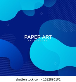 Abstract paper cut background. Colored layered vector 3d illustration. Vector design layout for  posters and background.