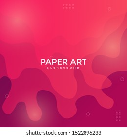 Abstract paper cut background. Colored layered vector 3d illustration. Vector design layout for  posters and background.