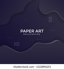 Abstract paper cut background. Colored layered vector 3d illustration. Vector design layout for  posters and background.