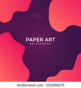 Abstract paper cut background. Colored layered vector 3d illustration. Vector design layout for  posters and background.