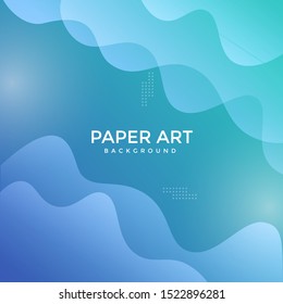 Abstract paper cut background. Colored layered vector 3d illustration. Vector design layout for  posters and background.