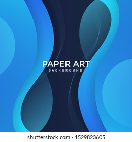 Abstract paper cut background. Colored layered vector 3d illustration. Vector design layout for  posters and background.