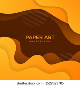 Abstract paper cut background. Colored layered vector 3d illustration. Vector design layout for  posters and background.